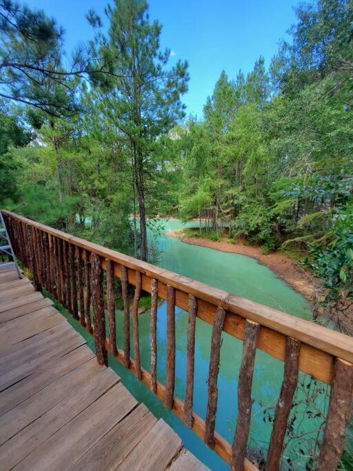 Waterfront Treehouse In A Magical Forest 월러 외부 사진
